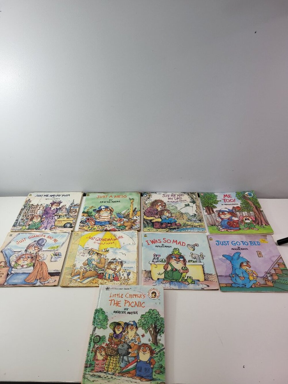 Lot of 9 Vintage Mercer Mayer Little Critter Children's Books